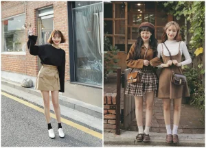 phong cách thời trang Hàn Quốc cho nữ