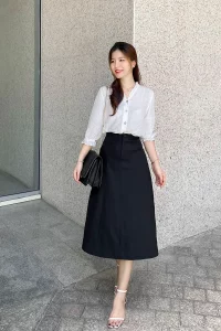 váy xòe công sở