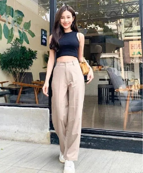 Quần Culottes (Quần Lửng Ống Rộng)
