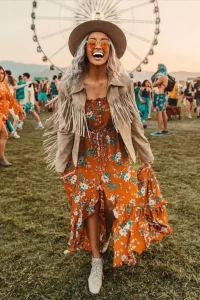 thời trang nữ phong cách boho